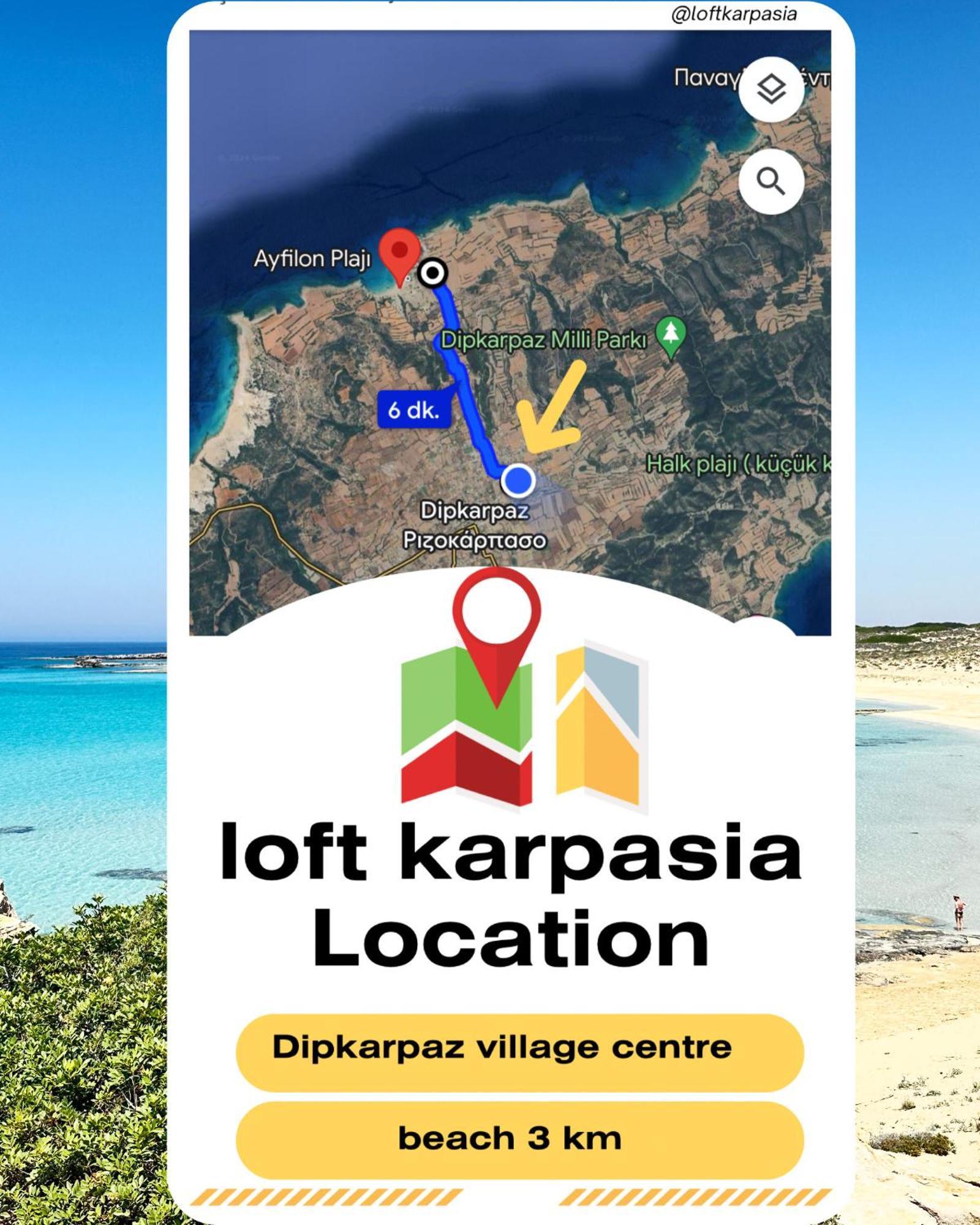 Loft Karpasia Rizokarpaso Exterior foto